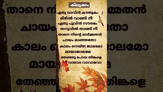 Kilukil pambaram song lyrics  Kilukkam movie Song  Mohanlal  Revathi Nostalgia [upl. by Norine]