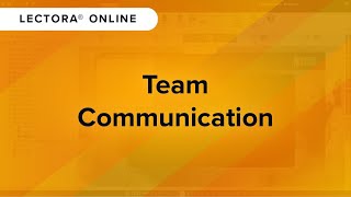 Collaboration in Lectora Online  Team Communication [upl. by Sirtimid958]