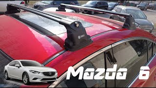 Roof rack fixed points for MAZDA 6 [upl. by Maurita]