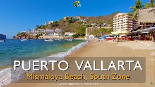 Stunning Mismaloya Beach 20 minutes south of Puerto Vallarta Mexico [upl. by Sirovat]