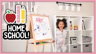 Im Homeschooling My 2 Year Old  MOM VLOG [upl. by Bej]