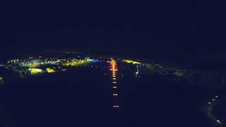 Landing Maastricht EHBK at Night Visual 21 [upl. by Dearr]