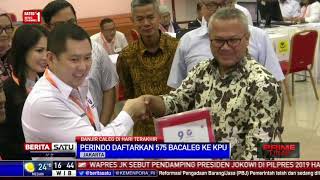 Ketum Perindo Hary Tanoe Pimpin Pendaftaran Caleg DPR [upl. by Foushee230]