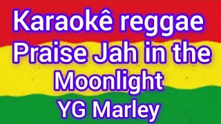 KARAOKÊ REGGAE PRAISE JAH IN THE MOONLIGHT YG MARLEY [upl. by Zoila]