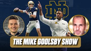 The Mike Goolsby Show Can Notre Dame secure another five wins in a row after beating Georgia Tech [upl. by Ihsoyim630]