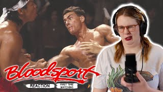 BLOODSPORT 1988 MOVIE REACTION AND REVIEW FIRST TIME WATCHING [upl. by Cran]