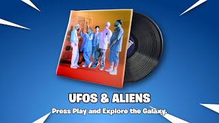 Fortnite  UFOS amp ALIENS Music Pack  Free Easylife Exclusive Song [upl. by Brie]