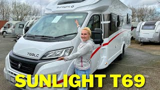 Sunlight T69 LC Motorhome 2023 Review [upl. by Mirabel]