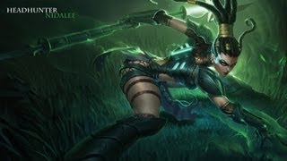 Headhunter Nidalee Skin Spotlight [upl. by Darline333]