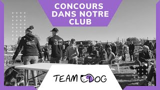 Concours dobéissance pour chien TEAMDOG [upl. by Annahael]