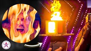 Simon Cowell Nearly DIES on Stage and SURPRISE Golden Buzzer on BGT 2023 [upl. by Lennad507]