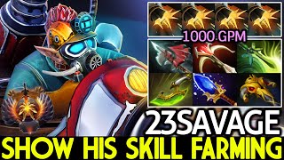 23SAVAGE Gyrocopter Top Pro Carry SEA Show His Skill Farming Dota 2 [upl. by Kcin153]