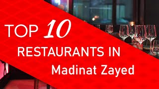 Top 10 best Restaurants in Madinat Zayed United Arab Emirates [upl. by Lek718]