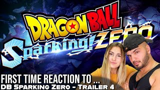 DRAGON BALL SPARKING ZERO TRAILER 4 FIRST TIME REACTION [upl. by Hterrag]