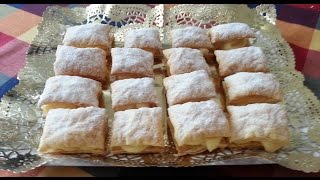 Pasteles de Hojaldre Rellenos de Crema Pastelera Thermomix [upl. by Kussell]