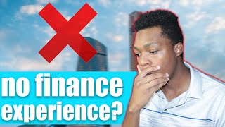 How To Apply For Finance JobsInternships Without Finance Experience [upl. by Hareenum171]