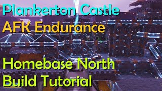 Plankerton Castle AFK Endurance 1  Homebase North Build Tutorial  Fortnite StW [upl. by Euqenimod]