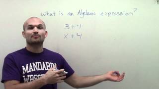 What is an algebraic expression [upl. by Goodrich]