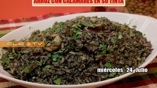 ARROZ CON CALAMARES EN SU TINTA [upl. by Rengaw147]