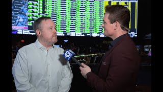 Las Vegas sportsbooks unveil prop bets ahead of Super Bowl LVIII [upl. by Eillac]