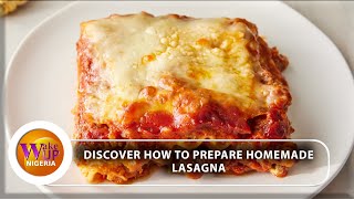 Easy Homemade Lasagna Recipe [upl. by Hebrew238]