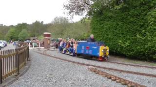 Miniature Railways of Great Britain The Wolverhampton amp D M E S Baggeridge Park April 2017 [upl. by Dulcea]