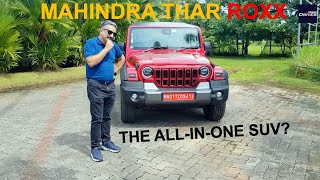 Mahindra Thar Roxx Review Is it that one SUV for all purposes [upl. by Ynaittirb]