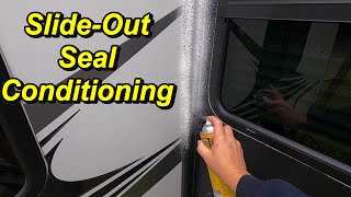 RV HowTo Slide Out Seal Conditioning [upl. by Aihk473]