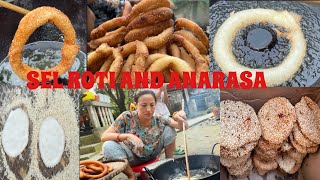 Aaja Sel Roti Ra Anarsa Pani Banayera KhaiyoTihar Vlog tiharselrotianarsafestivalaasamethuli [upl. by Rigby446]