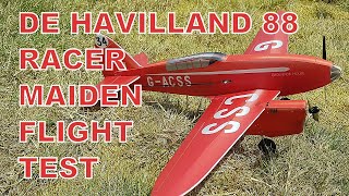 De Havilland 88 Comet MAIDEN FLIGHT [upl. by Asset]