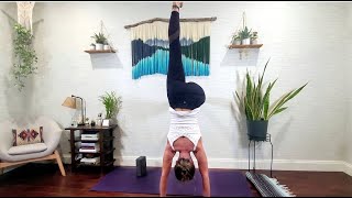 Yoga  Arm Balances amp Inversions  50Minute Vinyasa Flow Practice [upl. by Neillij933]