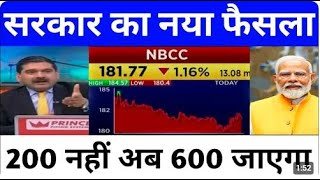 NBCC Share ₹500 जाएगा 🔴 NBCC Share latest News 🔴 NBCC latest news 🔴 NBCC won big order 🔴 NBCC news [upl. by Ko990]