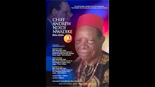 Chief Andrew Ndidi Nwadike  Wake Keep Service [upl. by Weinert]