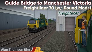 Train Simulator 2021 Class 70 Sound Mods 0J34 Guide Bridge Yard to Brindle Heath RTS [upl. by Ivzt]