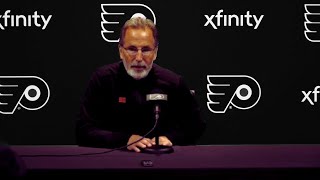 Philadelphia Flyers Tortorella on the HOT SEAT [upl. by Assile]