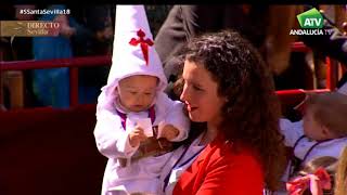 Semana Santa 2018  Sevilla  Domingo de Ramos [upl. by Martynne923]