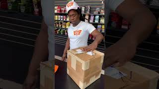 Ups driver tries to charge me a 100 dollars to redelivery my package explore comedy moneymoss [upl. by Dimphia]