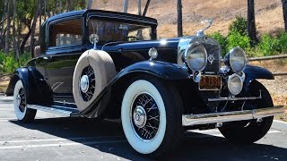 Sold 1931 Cadillac 370A 2 Door Rumble Seat Sport Coupe V12 CA [upl. by Firmin]