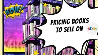 Weekend sales and how to price books to sell on eBay [upl. by Aibonez999]