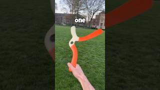 Throwing A BOOMERANG Around A Flagpole 🪃🇺🇸 boomerang boomerangs pennstate outdoors [upl. by Ueihtam]