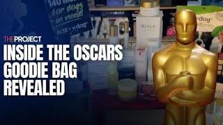 Inside The Oscars Goodie Bag Revealed [upl. by Nyar197]