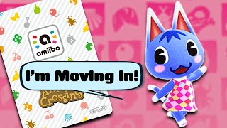 Animal Crossing New Horizons  How To Use Amiibos To Move In Villagers [upl. by Halilak]