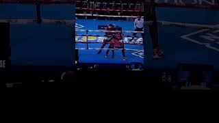 Claressa Shields vs Vanessa Joanisse fyp boxing highlights fighting fightnight viralvideo fy [upl. by Aicilif]