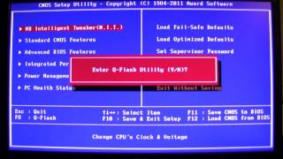 Updating Gigabyte Motherboard BIOS [upl. by Quintilla]
