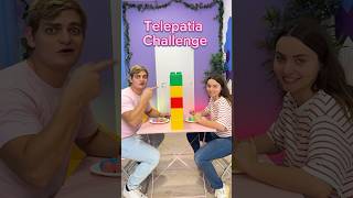 Dani e Robbi nuova Telepatia Challenge fra fidanzati danierobbi shorts [upl. by Enaasiali]