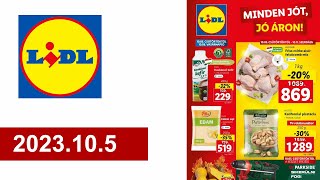 Lidl akciós újság 2023105 [upl. by Knut]