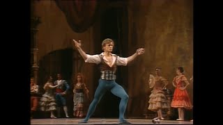 Mikhail Baryshnikov in the ballet by L Minkus quotDon Quixotequot 1984 [upl. by Ynelram]