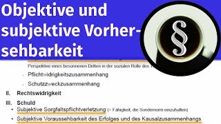 Objektive und subjektive Vorhersehbarkeit [upl. by Allemat]