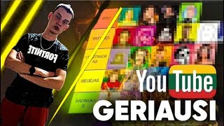 GERIAUSI YOUTUBERIAI [upl. by Elwee]