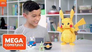 Build Beyond™ Jumbo Pikachu  Pokémon  Mega Construx [upl. by Bishop]